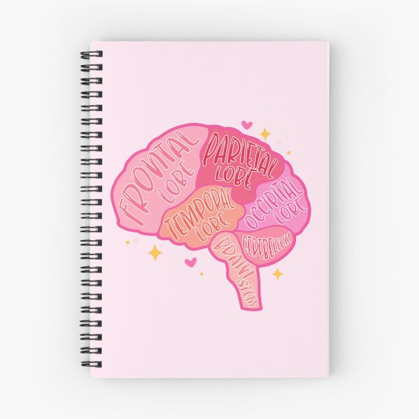 Item preview, Anatomical brain - pink colors designed and sold by mikasa.art.