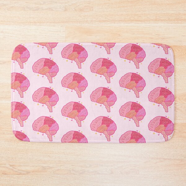 Item preview, Anatomical brain - pink colors designed and sold by mikasa.art.