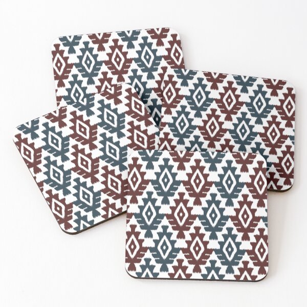 Item preview, Vibrant Ikat – Bold & Unique Handwoven Pattern designed and sold by Line-Aura.