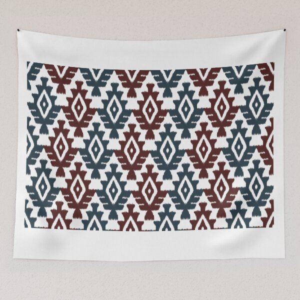 Item preview, Vibrant Ikat – Bold & Unique Handwoven Pattern designed and sold by Line-Aura.