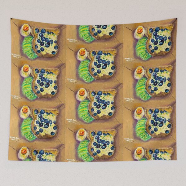 Item preview, Blueberry toast  designed and sold by wychch .