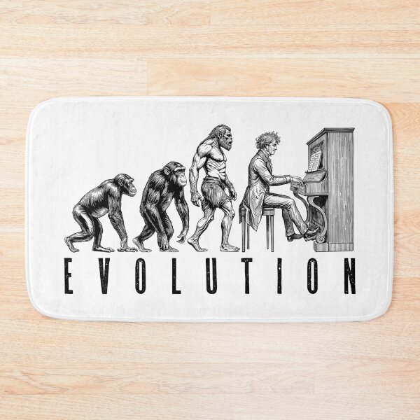 Item preview, Piano Player Evolution Funny Pianist Musician Music designed and sold by GrandeDuc.