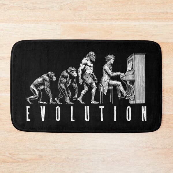 Item preview, Piano Player Evolution Funny Pianist Musician Music designed and sold by GrandeDuc.
