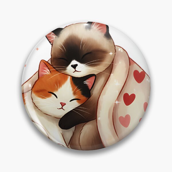 Item preview, Love-Hate Tug-of-War Cats | Gothic Anti-Valentine's Day designed and sold by meesub.