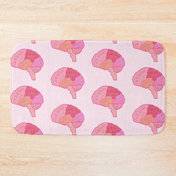 Item preview, Anatomical brain - pink colors designed and sold by mikasa.art.