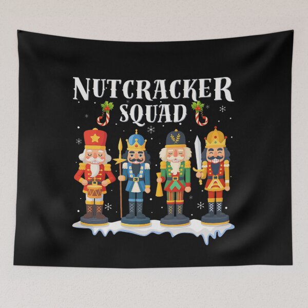 Item preview, Vintage Squad Retro Nutcracker Christmas Fmaily Holiday Classic designed and sold by StacyBattleArt.