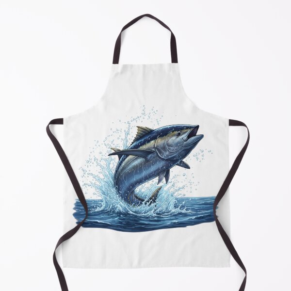 Item preview, Dynamic Tuna Burst - Leaping Fish Splash Art | High-Quality Ocean Wildlife designed and sold by EverBranz-stor.