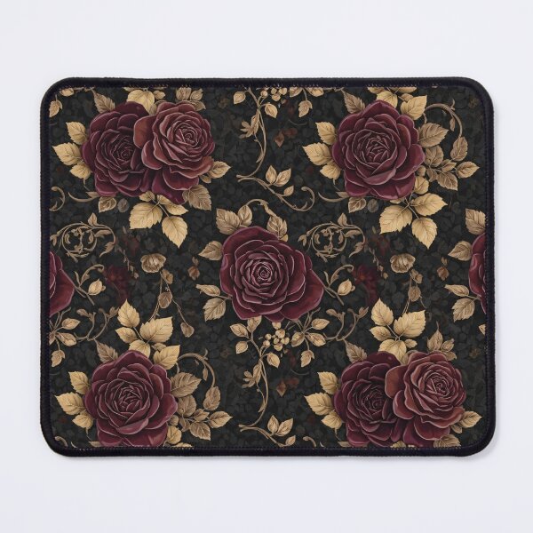 Item preview, Vintage Rose Noir designed and sold by Kaleidoscope Print.