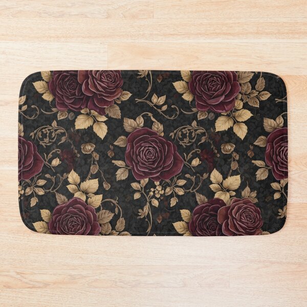 Item preview, Vintage Rose Noir designed and sold by Kaleidoscope Print.