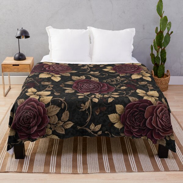 Item preview, Vintage Rose Noir designed and sold by Kaleidoscope Print.