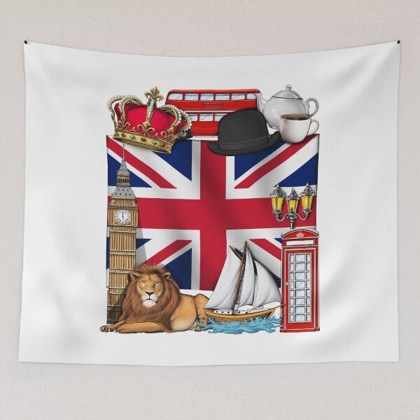 Item preview, British UK Flag designed and sold by underheaven.