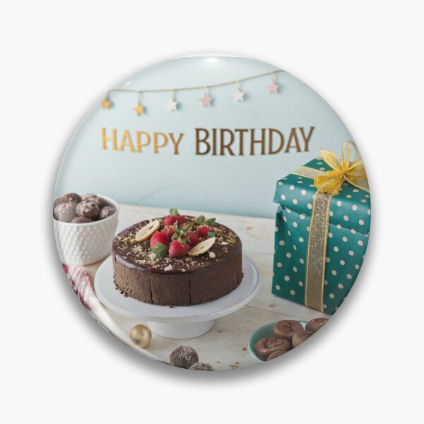 Item preview, CHOCOLATE CAKE BIRTHDAY designed and sold by Fabrifrank.