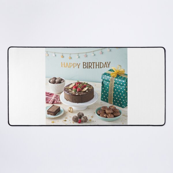 Item preview, CHOCOLATE CAKE BIRTHDAY designed and sold by Fabrifrank.