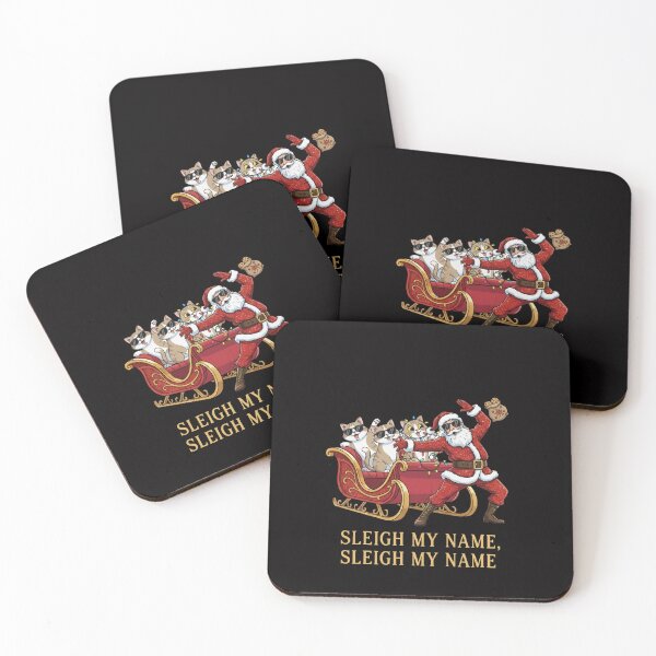 Item preview, Beyoncé Santa Dances with Disco Cats designed and sold by WildLeafDigital.