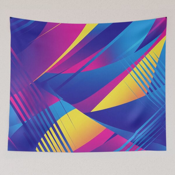Item preview, Electric Waves designed and sold by Kaleidoscope Print.