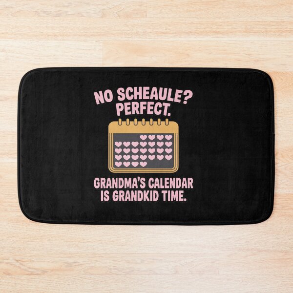 Item preview, Grandma Calendar Grandkid Time Novelty designed and sold by tabdejinti.