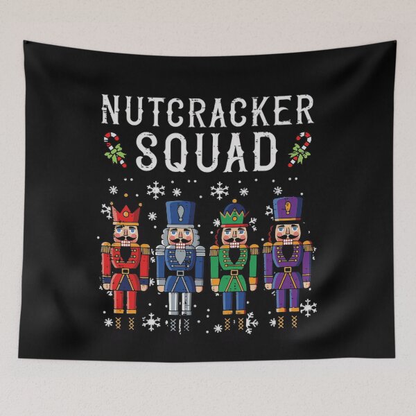 Item preview, Vintage Fmaily Retro Classic Nutcracker Holiday Christmas Squad designed and sold by StacyBattleArt.
