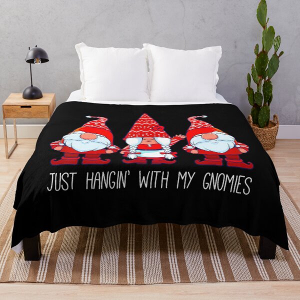 Item preview, With Holiday Quote Vintage Gnomies My Funny Happy Hangin designed and sold by Rackaam777Art.