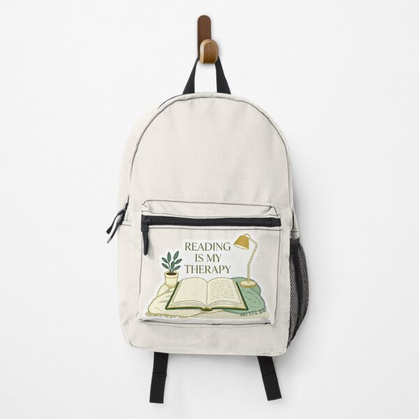 Item preview, Reading is My Therapy designed and sold by GeoWhimsy Studio.