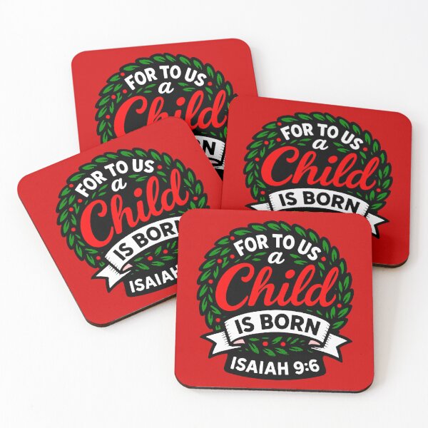 Item preview, Isaiah 9:6 For to us a child is born designed and sold by plushism.
