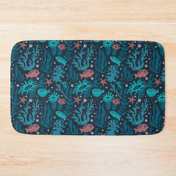 Item preview, Underwater life pattern. Coral and tropical fish. designed and sold by Deepness2023.