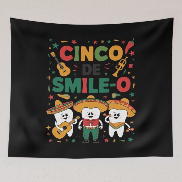 Item preview, Cinco De Mayo Dental Hygienist Dentist Cinco De Smile-o designed and sold by NeomiStoreSS.