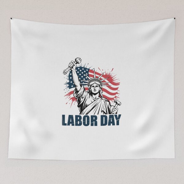 Item preview, Usa Flag Labor Day Patriotic Union designed and sold by ChristopStano.