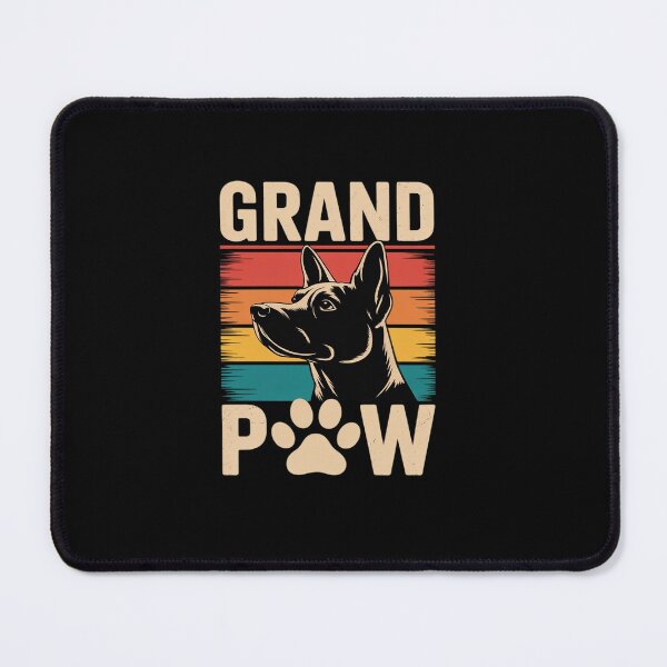 Item preview, Grandpaw Dog Grandpa Dog Lover Grandfather Men Pitbull designed and sold by tabdejinti.