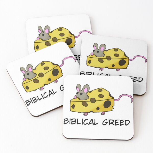 Item preview, Greedy cheese stuck mouse designed and sold by Loo's Bazaar.