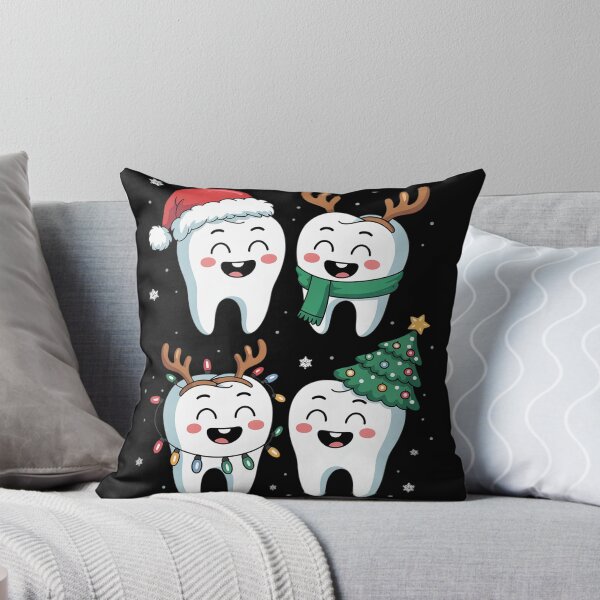 Item preview, Cute Christmas Dental Tooth Characters Fun Holiday Dentist designed and sold by NeomiStoreSS.