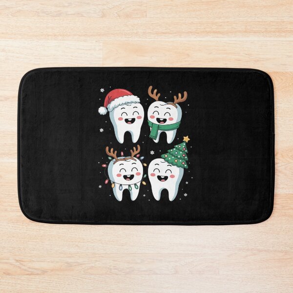 Item preview, Cute Christmas Dental Tooth Characters Fun Holiday Dentist designed and sold by NeomiStoreSS.