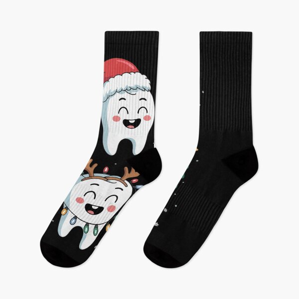 Item preview, Cute Christmas Dental Tooth Characters Fun Holiday Dentist designed and sold by NeomiStoreSS.