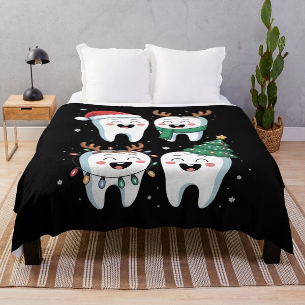 Item preview, Cute Christmas Dental Tooth Characters Fun Holiday Dentist designed and sold by NeomiStoreSS.
