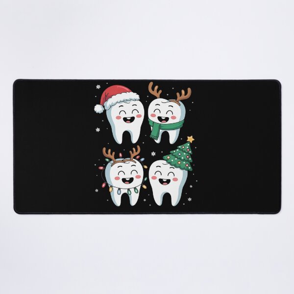 Item preview, Cute Christmas Dental Tooth Characters Fun Holiday Dentist designed and sold by NeomiStoreSS.