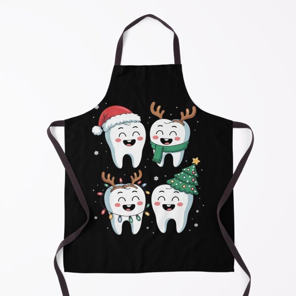 Item preview, Cute Christmas Dental Tooth Characters Fun Holiday Dentist designed and sold by NeomiStoreSS.