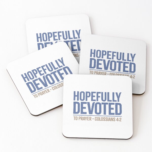 Item preview, Hopefully devoted to prayer - Colossians 4:2 designed and sold by LambsPath.