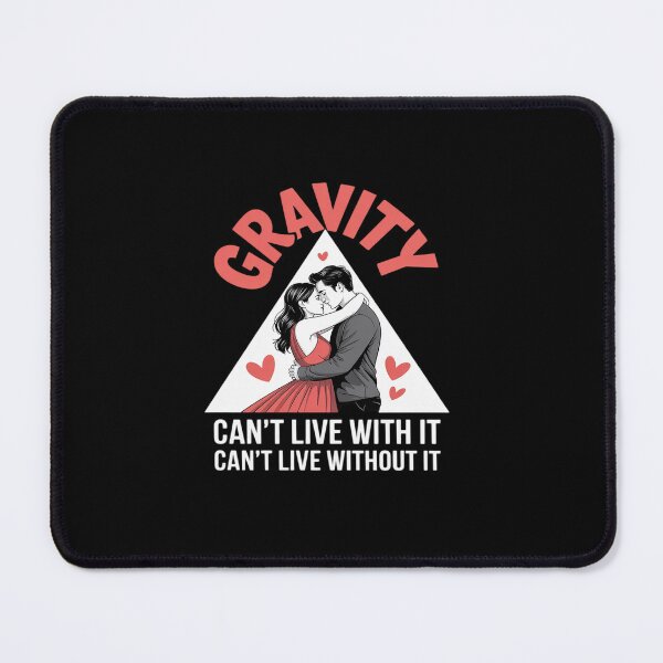 Item preview, Gravity Love Couple Graphic Science Physics designed and sold by tabdejinti.