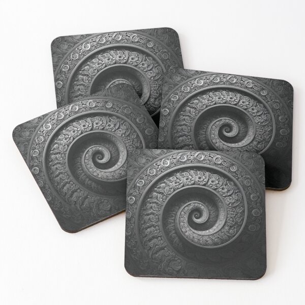 Item preview, New Zealand Māori Paua Pattern Koru Design 602 designed and sold by GrinGalore.