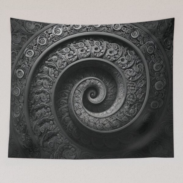 Item preview, New Zealand Māori Paua Pattern Koru Design 602 designed and sold by GrinGalore.