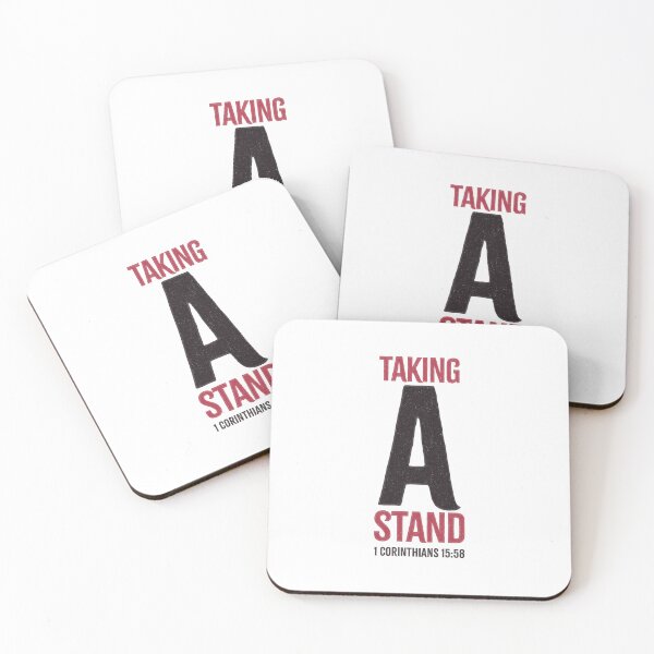 Item preview, Taking a stand - 1 Corinthians 15:58 designed and sold by LambsPath.