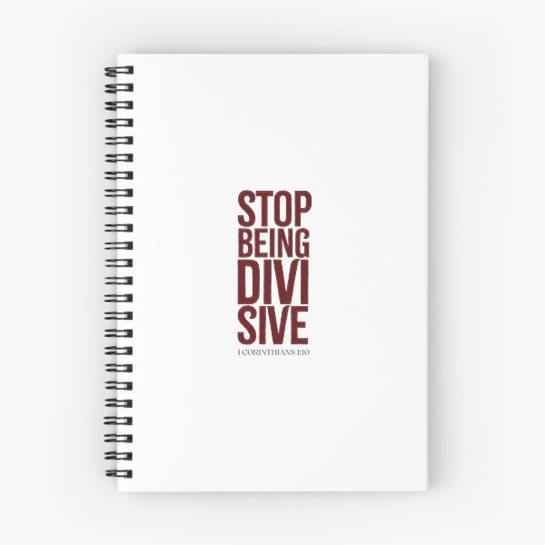Item preview, Stop being divisive - 1 Corinthians 1:10 designed and sold by LambsPath.