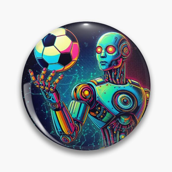 Item preview, Robot football loving designed and sold by Dogandesighn.