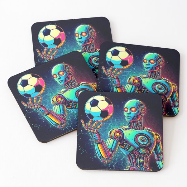 Item preview, Robot football loving designed and sold by Dogandesighn.