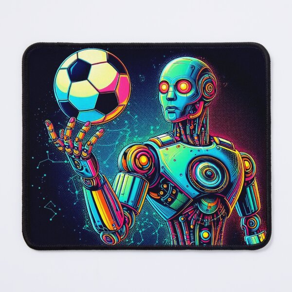 Item preview, Robot football loving designed and sold by Dogandesighn.