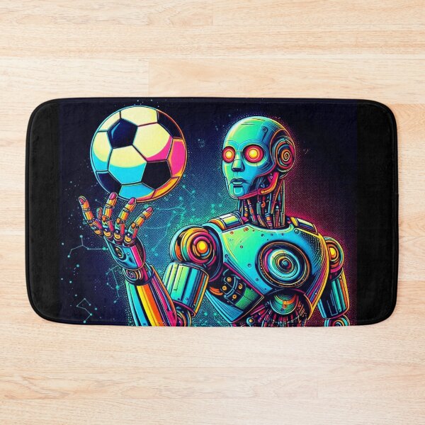 Item preview, Robot football loving designed and sold by Dogandesighn.