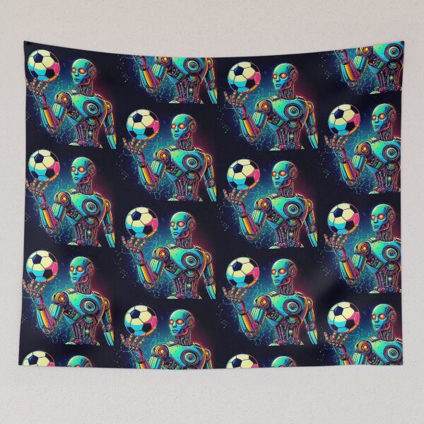 Item preview, Robot football loving designed and sold by Dogandesighn.