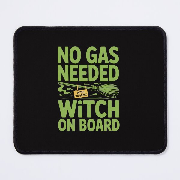 Item preview, Green Magic No Gas Needed Witch On Board designed and sold by tabdejinti.