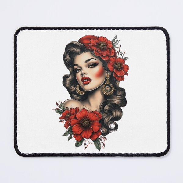 Item preview, "Retro Glamour: Charm and Audacity of Pin-Ups” designed and sold by CHRIST5000.