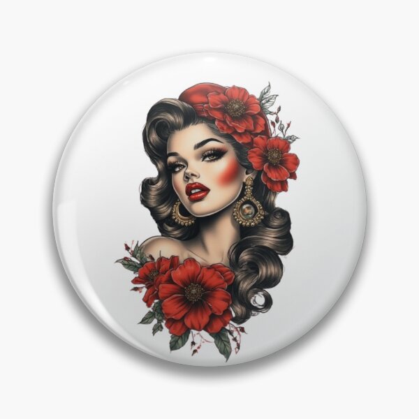Item preview, "Retro Glamour: Charm and Audacity of Pin-Ups” designed and sold by CHRIST5000.