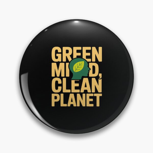 Item preview, Green Mind, Clean Planet – Eco Awareness designed and sold by ticlitule.